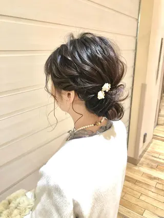ヘアアレンジ ヘアセット ✴︎Mai✴︎銀座のヘアスタイル