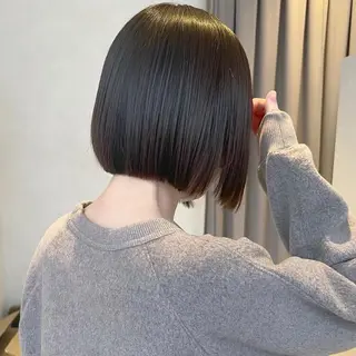 ミディアム 上場 健史のヘアスタイル