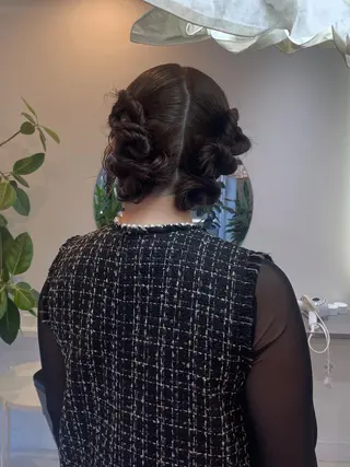 ミディアム 前川 瑞希のヘアスタイル