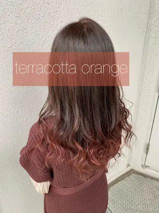 ロング カラー 後藤紗英/髪質改善 /オリーブベージュのヘアスタイル