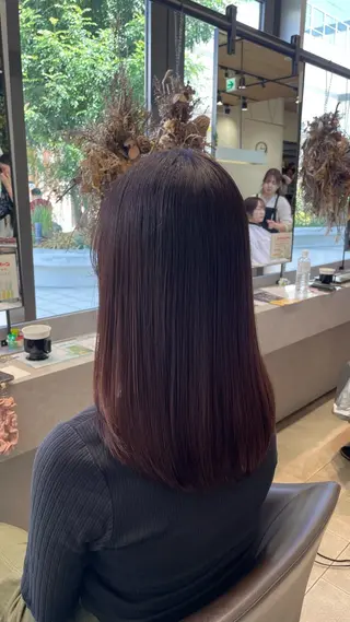 セミロング Lolonois 森ノ宮/RINのヘアスタイル