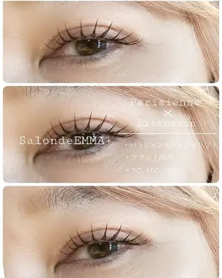 マツエク・マツパ EMMA plus．のマツエク・マツパデザイン