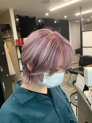 ショート カラー hairworksbadass所属・菊地 旬のヘアスタイル