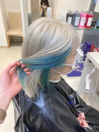 ショート カラー はだゆうき @hadadan08のヘアスタイル