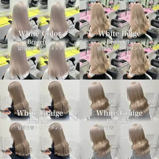 ロング カラー ヘアアレンジ トレンドモテカラー 🩷色落ちまで可愛くのヘアスタイル