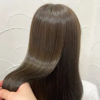 ロング カラー パーマ 《髪質改善 UN BLEACH》のヘアスタイル