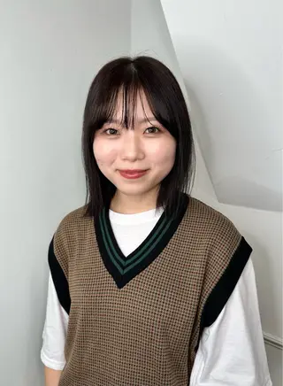 カラー 艶髪カラー/レイヤ ー支持No.1renのヘアスタイル