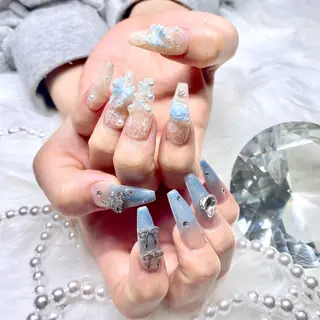 ネイル ayaka ギャルネイル🎀のネイルデザイン