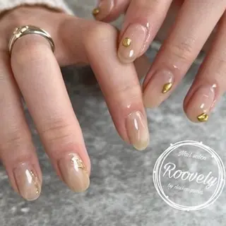 ネイル Nail salon Roovely 代官山店【ネイルサロンルブリー】所属・roovely Rumi/ニュアンスのネイルデザイン