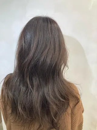 セミロング カラー ブリーチ&似合せボブ 田中寛十のヘアスタイル