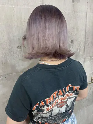 ミディアム カラー SHURI❤️🔥 中/韓mix ♡のヘアスタイル