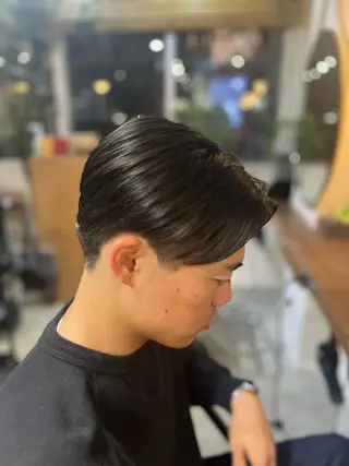 メンズ 塩川ももこ/ 縮毛矯正/ヘアセットのヘアスタイル