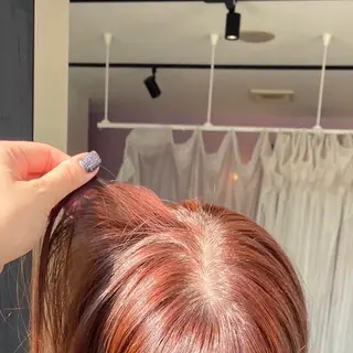 カラー MATTY azusaのヘアスタイル