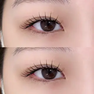 マツエク・マツパ 高持続パーマ× 骨格分析眉毛mikiのマツエク・マツパデザイン