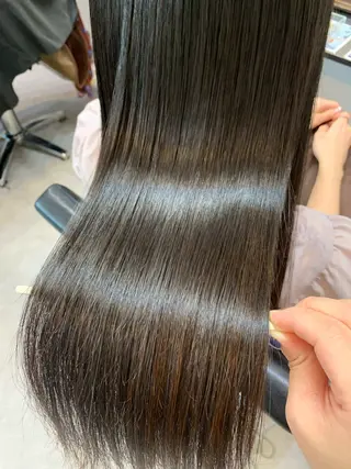 セミロング 髪質改善/縮毛矯正 🎀小林 唯 🎀のヘアスタイル