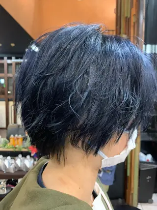 ショート Zina天王寺 CHIAKIのヘアスタイル