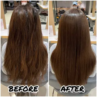 ロング 髪質改善美容師 鈴木のヘアスタイル