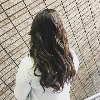 ロング 大山 晃介のヘアスタイル