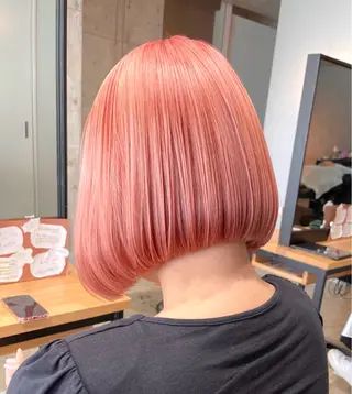 ショート カラー ✨髪質改善/ブリーチ /ショート高山のヘアスタイル