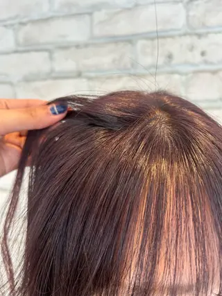 カラー 🧃暖色カラー/🪷 アレンジ/　yunaのヘアスタイル