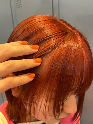 ショート カラー ヘアアレンジ ボブハイトーン🦖 デザインMAMIのヘアスタイル