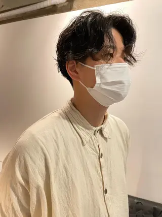 キッズ silo所属・silo MOKA 顔周りカット🦦のヘアスタイル