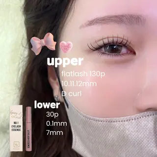 マツエク・マツパ Eyelash salon u'iのマツエク・マツパデザイン