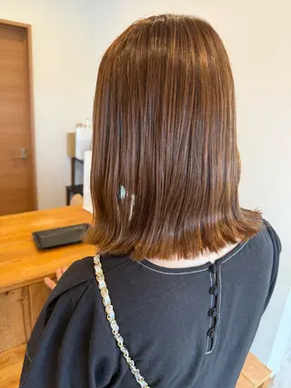 ミディアム カラー タガミ リンカのヘアスタイル
