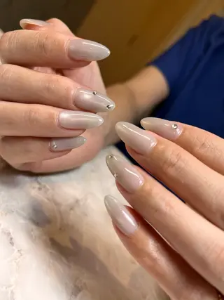 セミロング nail&eyelash   NICO所属・KINUGASA YUKAのネイルデザイン