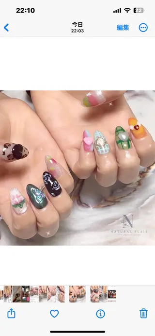 ネイル natural flairのネイルデザイン