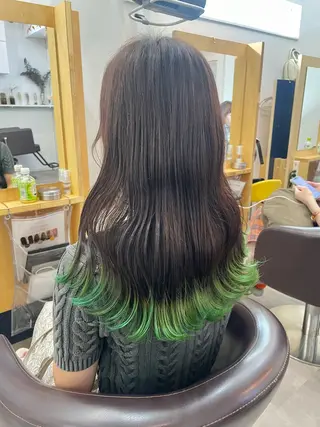 ロング カラー 🎀 原宿/ブリーチ 🎀　♡Reina♡のヘアスタイル