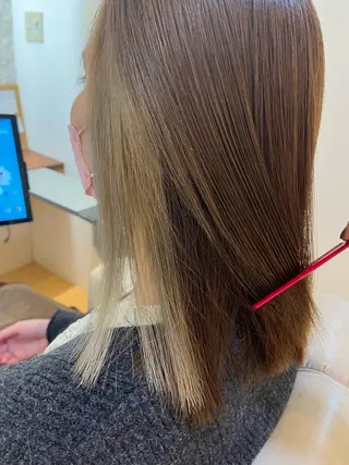 カラー 後藤 瑞季のヘアスタイル