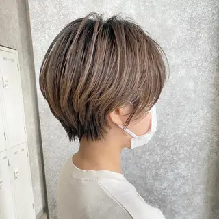 ショート カラー Labimani ラビマーニ所属・西林麗雄12月 空きあります!のヘアスタイル