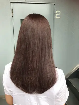 セミロング カラー hair living Liko池袋東口店【ヘアーリビング　リコ】所属・🌱透明感カラー☘️ TOYO🌱のヘアスタイル