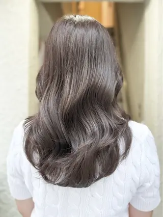 ロング 韓国アイドルヘア🤍 nanako🦋のヘアスタイル