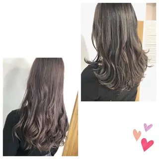 セミロング 伊藤 かなのヘアスタイル