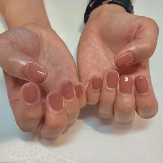 ネイル 極艶透明感カラー💖 髪質改善/出雲つぐみのヘアスタイル