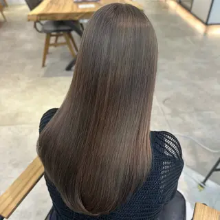 カラー 透明感モテカラー/ マツエクりこ🎀のヘアスタイル