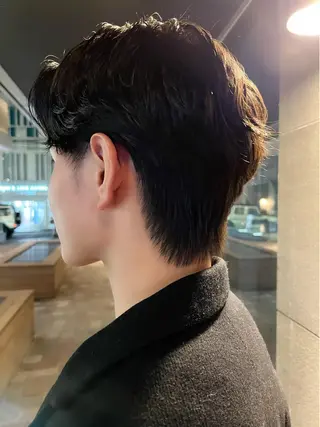 メンズ メンズ🍃ナチュラル 韓国風ヘアRENのヘアスタイル