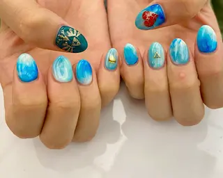 ネイル 安藤 彩乃のネイルデザイン