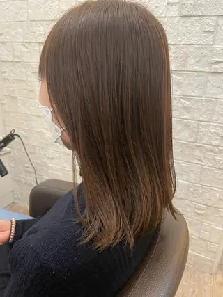セミロング 杉山 蒼汰のヘアスタイル