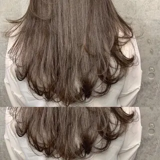 ミディアム youres hair 新宿west所属・✨髪質改善特化✨ 店長　安岡朋哉のヘアスタイル