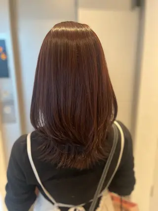 ロング カラー ラフィスヘアードープ所属・👑髪質改善wカラー /ハイトーン/アユカのヘアスタイル