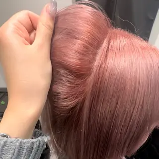 カラー Mio｜ぱつっとボブ ｜髪質改善ストレートのヘアスタイル