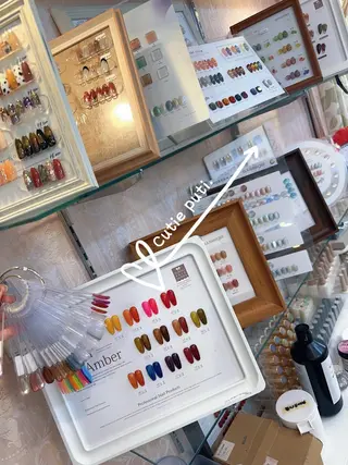 ネイル ネイルサロンキューティプティ所属・アワ ネイル池袋のネイルデザイン