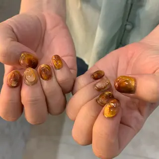 ネイル ゆびノさき茨木店 ニュアンス/アートのネイルデザイン