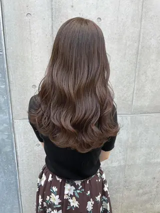 ロング カラー 似合わせ/小顔/ 韓国✨KAITOのヘアスタイル