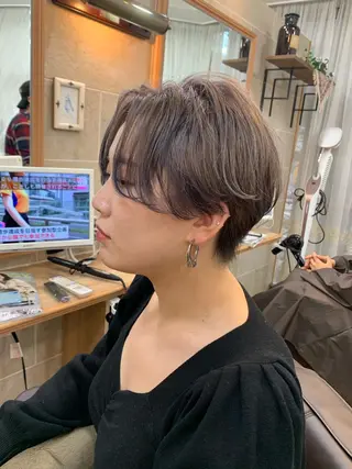 ショート 平尾 拓也のヘアスタイル