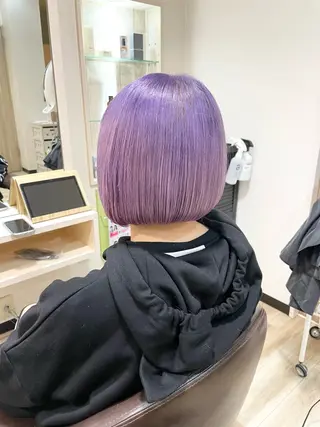 ショート カラー 🌈派手髪ハイトーン 🌈鈴木亮太🌈のヘアスタイル