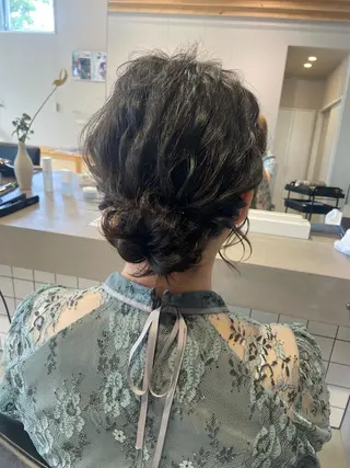 ショート ヘアアレンジ haruki所属・. nozomiのヘアスタイル